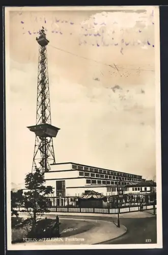AK Berlin-Witzleben, Funkturm