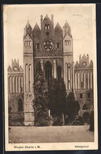 AK Chorin i. M., Kloster, Westgiebel