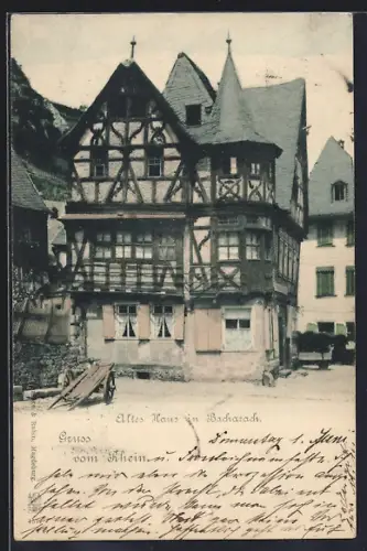 AK Bacharach /Rhein, Altes Haus
