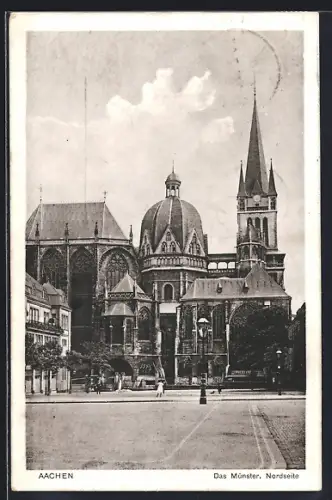 AK Aachen, Münster, Nordseite