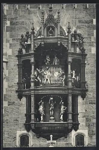 AK München, Spielerker am neuen Rathaus