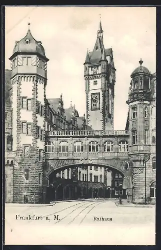 AK Alt-Frankfurt, Das Rathaus