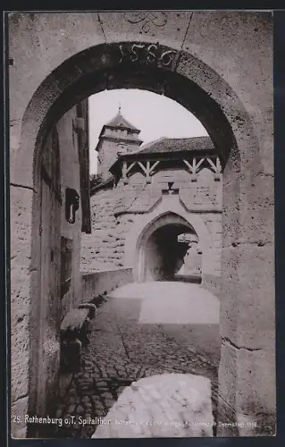 AK Rothenburg o. T., Spitaltor