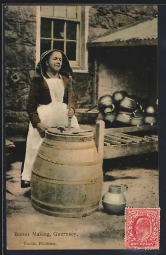 AK Guernsey, Butter Making