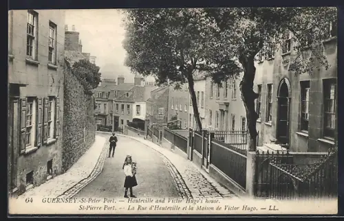 AK St. Peter Port /Guernsey, Hauteville and Victor Hugos house