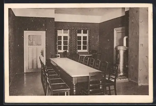 AK Bremen, Jugendherberge Bremen, Tagesraum für Mädchen, Neuenlanderstrasse 106a