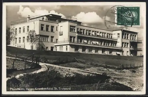 AK Pforzheim, Ansicht vom neuen Krankenhaus St. Trutperd