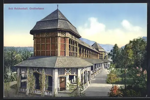AK Bad Reichenhall, Blick auf das Gradierhaus