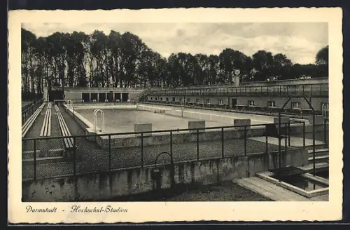 AK Darmstadt, Hochschul-Stadion, Schwimmbad