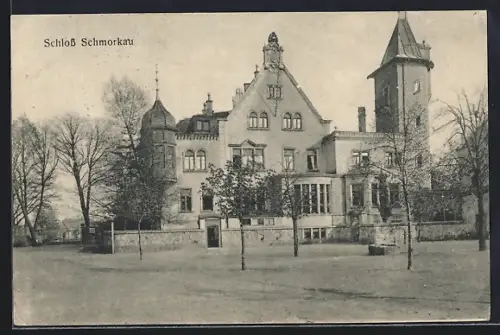 AK Schmorkau / Kamenz, Ansicht des Schlosses