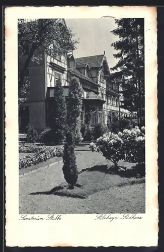 AK Sülzhayn /Südharz, Sanatorium Stubbe