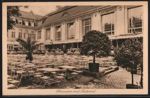 AK Berlin, Gasthaus Orpheum, Hasenheide 32-38 Ecke Graefestrasse