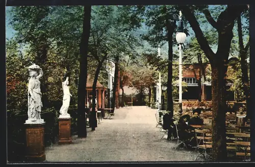 AK Berlin, Gasthaus Berliner Unions-Brauerei, Hasenheide