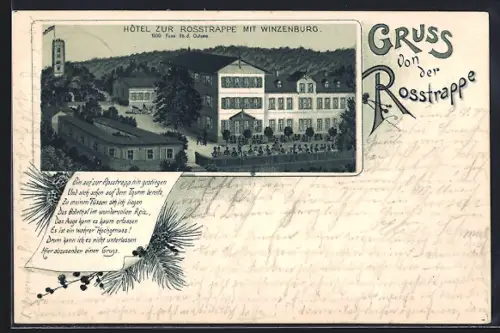 AK Thale, Hotel zur Rosstrappe