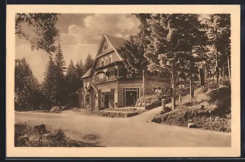 AK Barenberg-Schierke i. Harz, Hotel Köthner von August Köthner