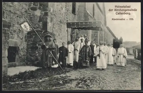 AK Catlenburg, Heimatfest der Kirchengemeinde, Klosterweihe