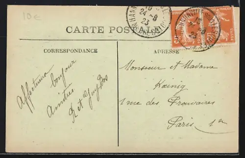 AK Thillot-s.-les-Cotes, Vue générale