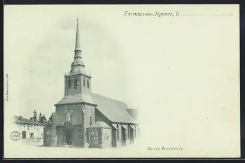 AK Varennes-en-Argonne, Église Paroissiale