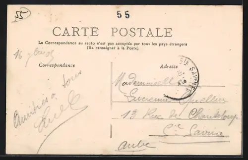 AK Vaucouleurs, Ruines de l`ancien Château des quatre fils Aymon