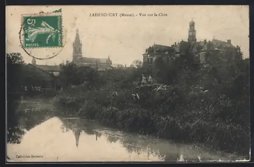 AK Laheycourt /Meuse, Vue sur la Chée