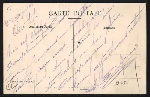 AK Villotte-devant-Louppy /Meuse, Ruines, partie Est