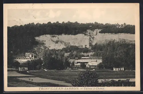 AK Tronville-en-Barrois, Usines à Chaux