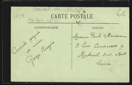 AK Verdun, Le Canal et la Meuse, L`Écluse