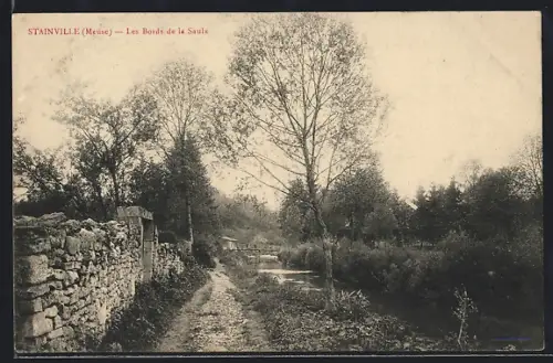 AK Stainville /Meuse, Les Bords de la Saulx