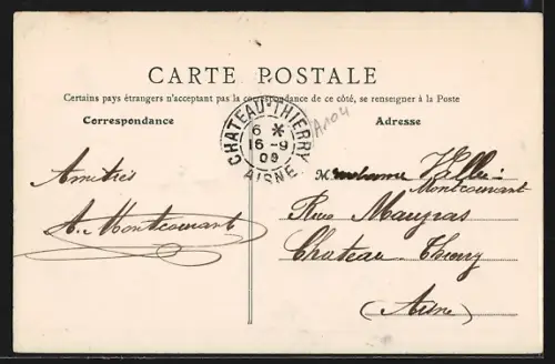 AK Clermont-en-Argonne, Vue de l`Est