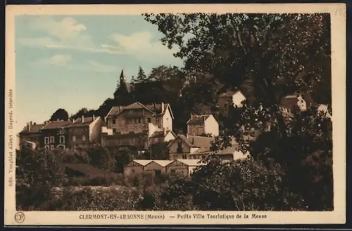 AK Clermont-en-Argonne /Meuse, Petite Ville Touristique de la Meuse