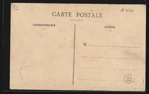 AK Chalaines, Vue générale du village avec église et pont