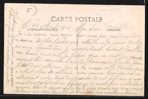 AK Contrisson /Meuse, Le Portique de l`ancien Château