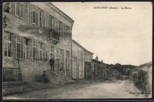 AK Boncourt /Meuse, La Mairie