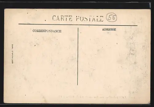 AK Bar-le-Duc, Rue Rousseau et la Ville Haute