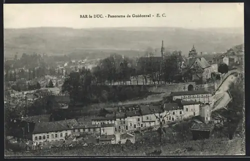 AK Bar-le-Duc, Panorama de Guédonval