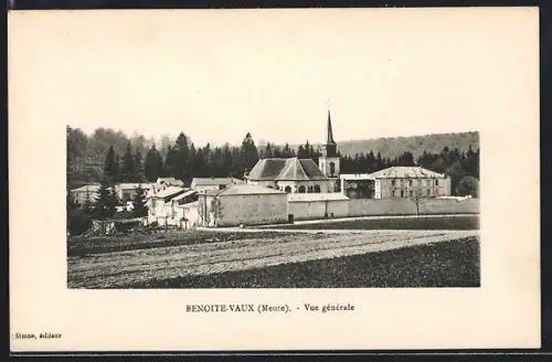 AK Benoite-Vaux /Meuse, Vue générale