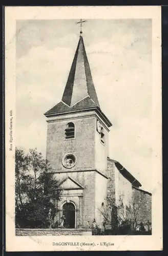 AK Dagonville /Meuse, L`Église
