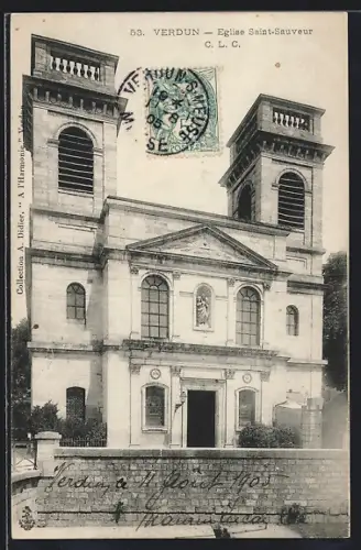 AK Verdun, Église Saint-Sauveur