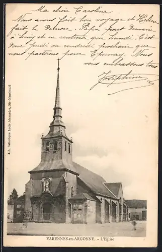 AK Varennes-en-Argonne, L`Église