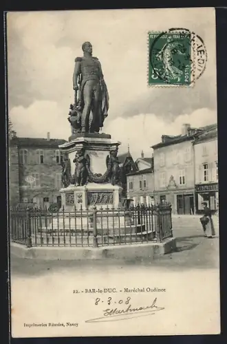 AK Bar-le-Duc, Maréchal Oudinot