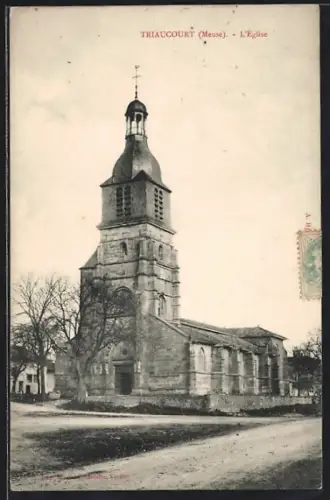 AK Triaucourt /Meuse, L`église