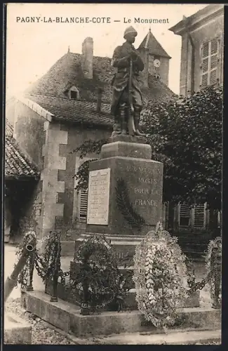 AK Pagny-la-Blanche-Cote, Le Monument aux Morts pour la France