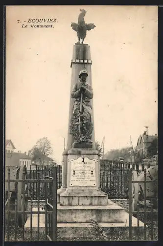 AK Ecouviez, Le Monument