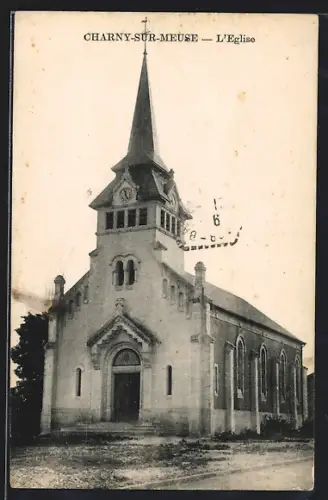 AK Charny-sur-Meuse, L`Église