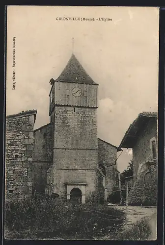 AK Gironville /Meuse, L`Église