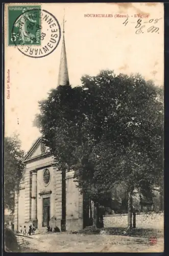 AK Boureuilles /Meuse, L`Église