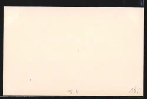 AK Lt. Mackenthun im Doppeldecker-Flugzeug auf dem Flugplatz Johannisthal