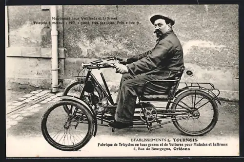 AK Orléans, Etablissements L. Tournois, Rollstuhl