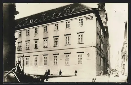 Foto-AK Wien, Gebäude Johannesgasse 8