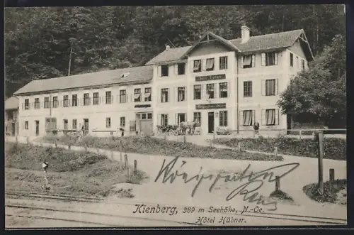 AK Kienberg, Motiv vom Hotel Hübner